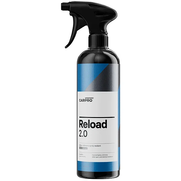 CarPro Reload 2.0 500ml - Selante de Sílica SiO2 e Alto Brilho (Original) | 500 Pro