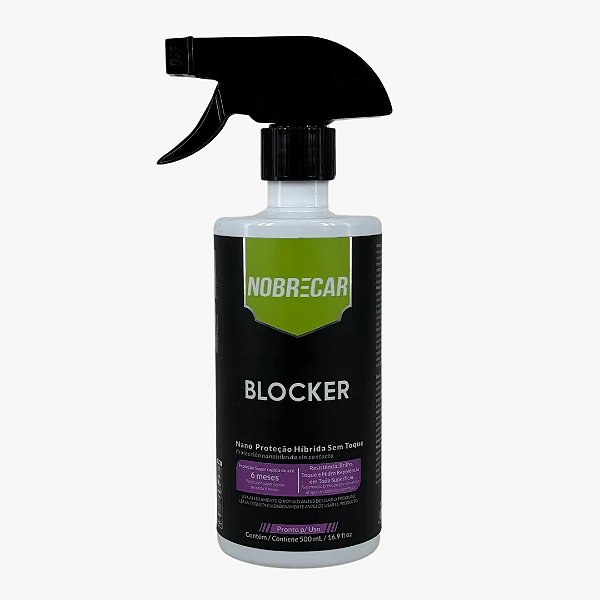 BLOCKER NANO PROTEÇÃO HIBRIDA SEM TOQUE  500 ML - NOBRECAR