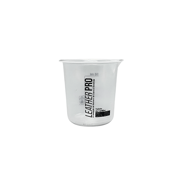 BECKER PLASTICO 50 ML - LEATHER PRO