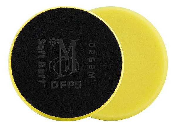 BOINA DE ESPUMA AMARELA 5" DE REFINO DA FOAM POLISHING DISC - MEGUIARS