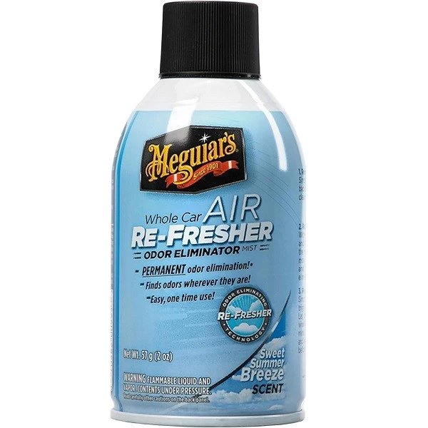 ELIMINADOR DE ODORES WHOLE CAR AIR REFRESHER - AROMA SWEET SUMMER BREEZE - 57G - MEGUIARS