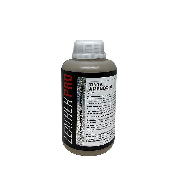 TINTA AMENDOIM 500ML - LEATHER PRO