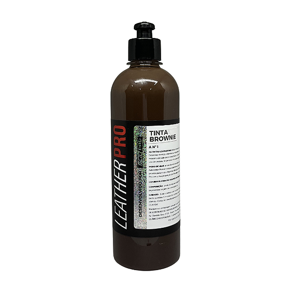 TINTA BROWNIE 1L - LEATHER PRO