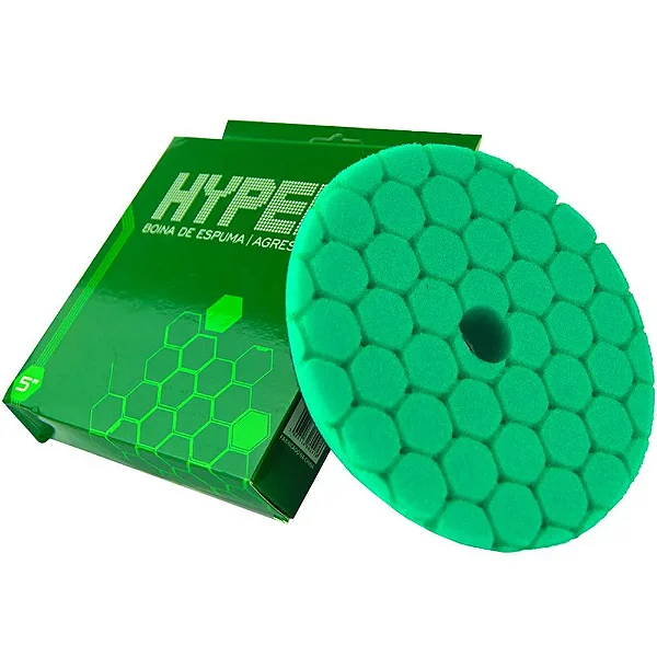 BOINA DE ESPUMA HYPER 5" VERDE AGRESSIVA - KERS