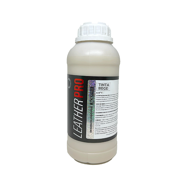 TINTA BEGE 1L -  LEATHER PRO