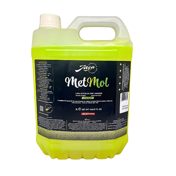 MET MOL SHAMPOO PRÉ LAVAGEM 5L - JAÇA