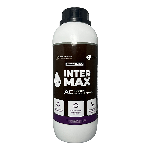 TP INTERMAX DETERGENTE DESINCRUSTANTE ACIDO 1:100  1L - TEIXEIRA PINTO