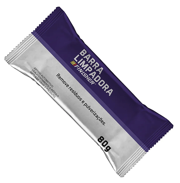 BARRA LIMPADORA CLAY BAR MÉDIA 80G - FINISHER