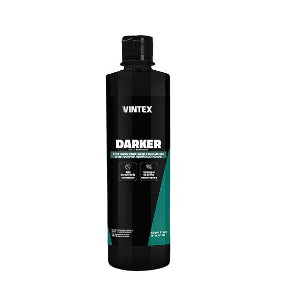 DARKER PRETEADOR PARA PNEUS E BORRACHAS 500ML - VINTEX