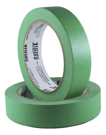 FITA CREPE AUTOMOTIVA VERDE 24MM x 40M - RAPIFIX