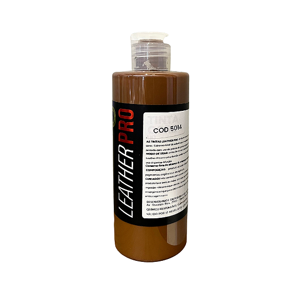 TINTA PARA COURO COD 5014 250ML - LEATHER PRO