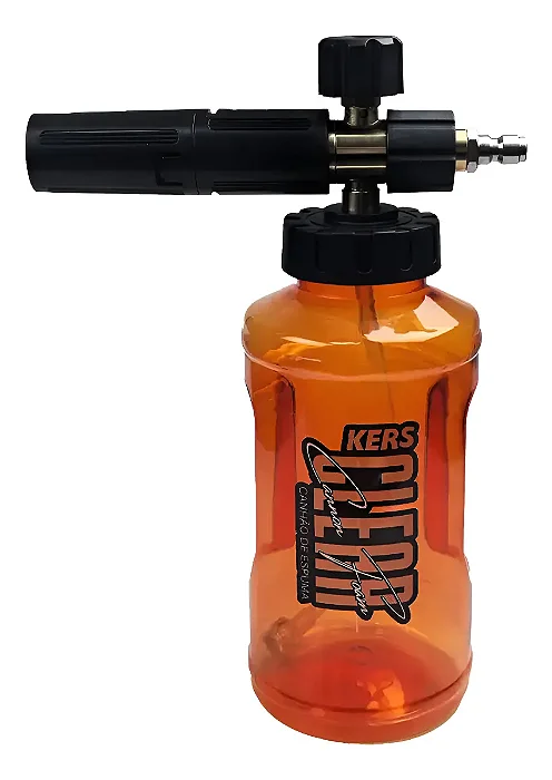 Kers Clear Cannon Foam 2.0 - Canhão de Espuma com Engate Rápido 1L