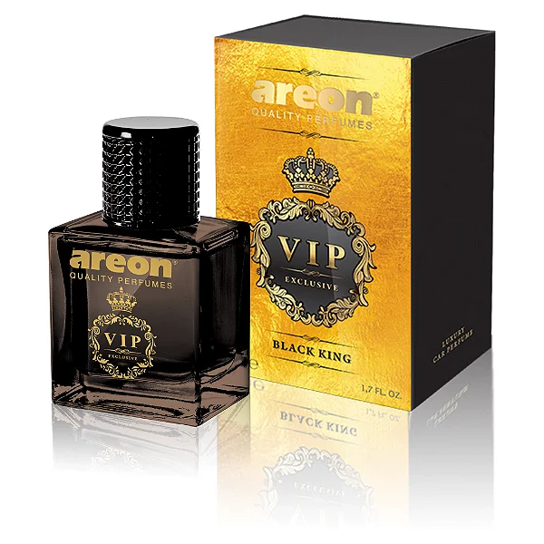 AREON CAR PERFUME PREMIUM 50ml - VIP BLACK KING
