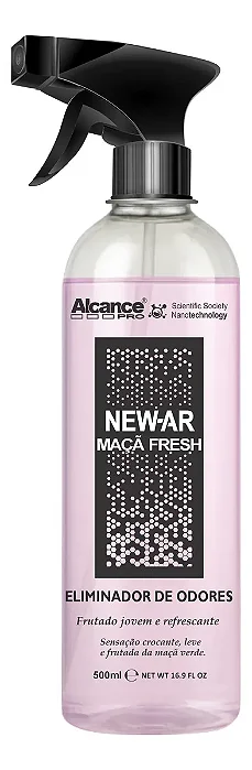 NEW AR MAÇA FRESH ELIMINADOR DE ODORES 500ML- ALCANCE