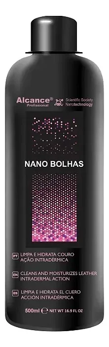 NANO BOLHAS LIMPA E HIDRATA COURO 500ML - ALCANCE