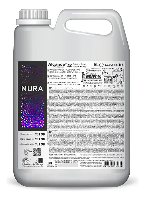 NURA APC FLOTADOR CONCENTRADO 5L - ALCANCE