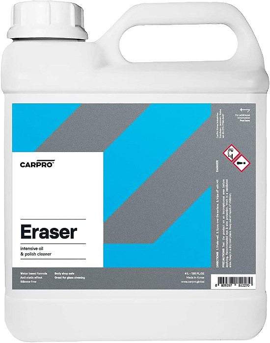 ERASER REMOVEDOR DE ÓLEOS E RESÍDUOS DE POLIMENTO 4L - CARPRO