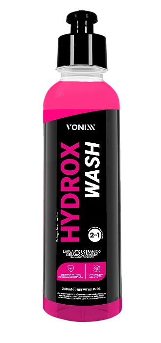 HYDROX WASH LAVA AUTOS CERAMICO HIDRORREATIVO 240ML - VONIXX