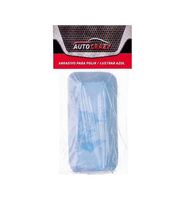 ABRASIVO PARA POLIMENTO DE METAL (AZUL) - AUTO CRAZY