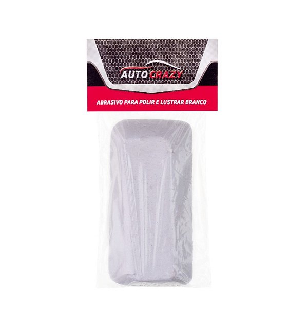ABRASIVO PARA POLIMENTO DE METAL (BRANCO) - AUTO CRAZY