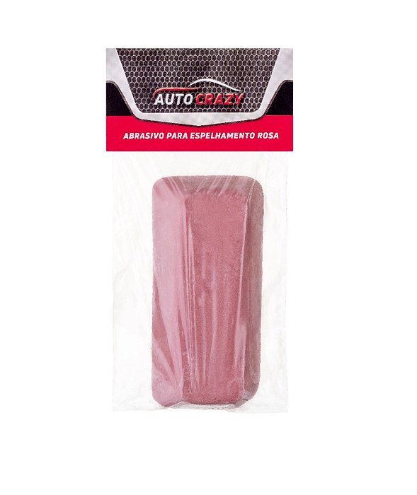 ABRASIVO PARA POLIMENTO DE METAL (ROSA) - AUTO CRAZY