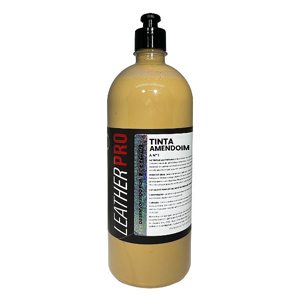TINTA AMENDOIM 1L - LEATHER PRO