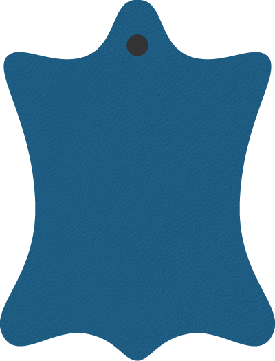 TINTA AZUL CLASSICO 60ML - LEATHER PRO