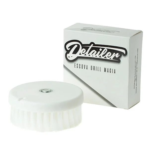 ESCOVA DRILL MACIA BRANCA ROTATIVA - MANDALA DETAILER
