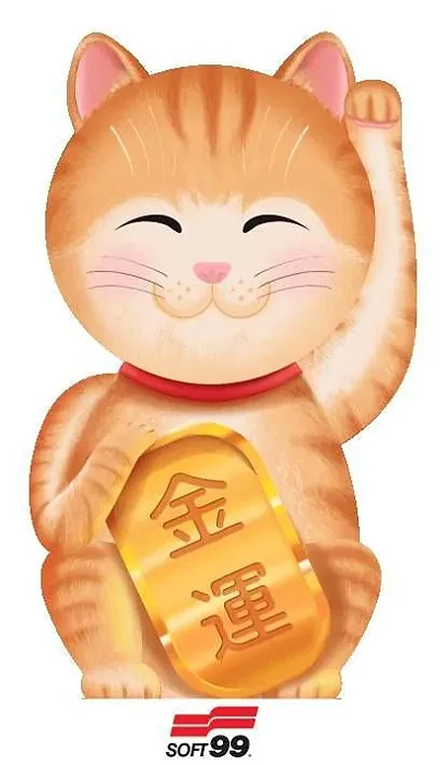 AROMATIZANTE BAUNILHA NIPONITOS GATO - SOFT99