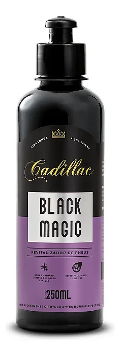 BLACK MAGIC REVITALIZADOR DE PNEUS 250ML - CADILLAC