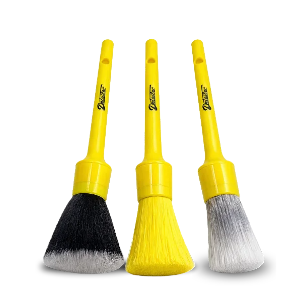 KIT 3 PINCEIS PARA DETALHAMENTO - MANDALA DETAILER