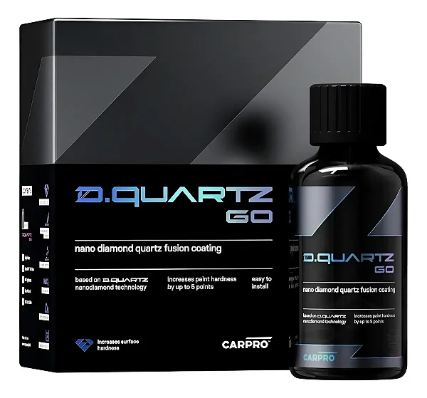 CARPRO DQuartz GO 30ml - Coating Nano Diamante - Vitrificador, Revestimento Automotivo