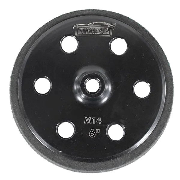 Prato para Politriz Rotativa Suporte M14 Black 6"- Nobrecar