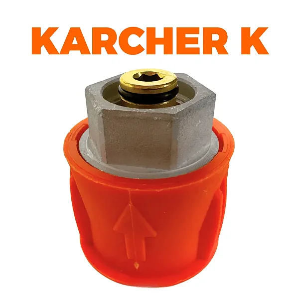 Conector de Mangueira Lavadora Karcher Serie K 4000psi - Kers