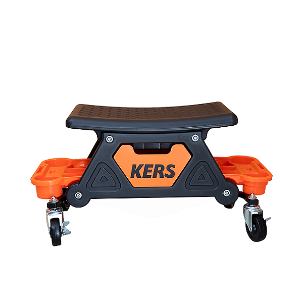 Banco com Rodízios 360° Profissional LowRider Stool 130kg - Kers