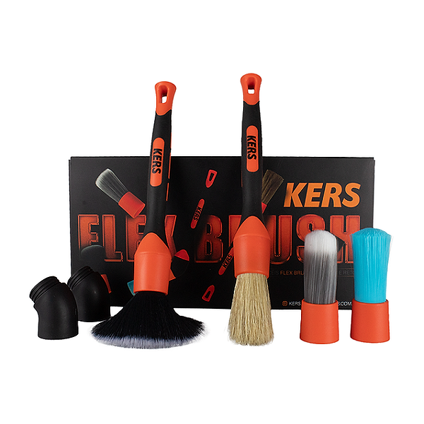 Kit de Pinceis Flex Brush Angular e Reto - Kers