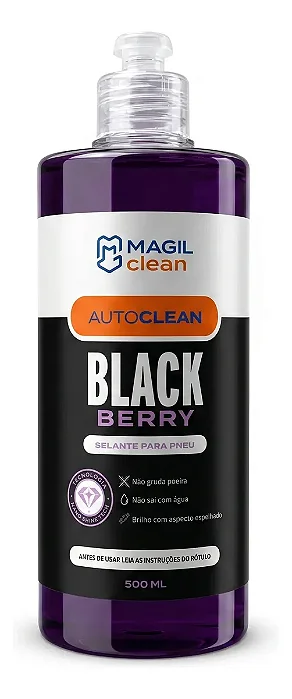 Black Berry Selante para Pneus 500ml - Magil Clean