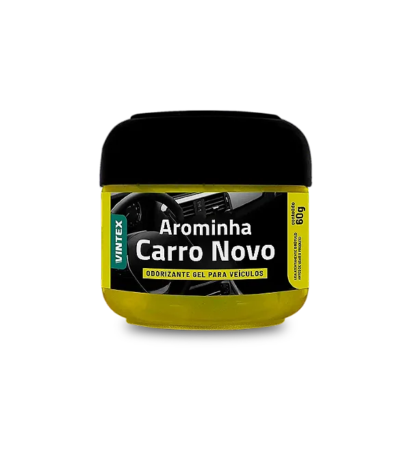 Aromatizante Gel Carro Novo 60g - Vintex