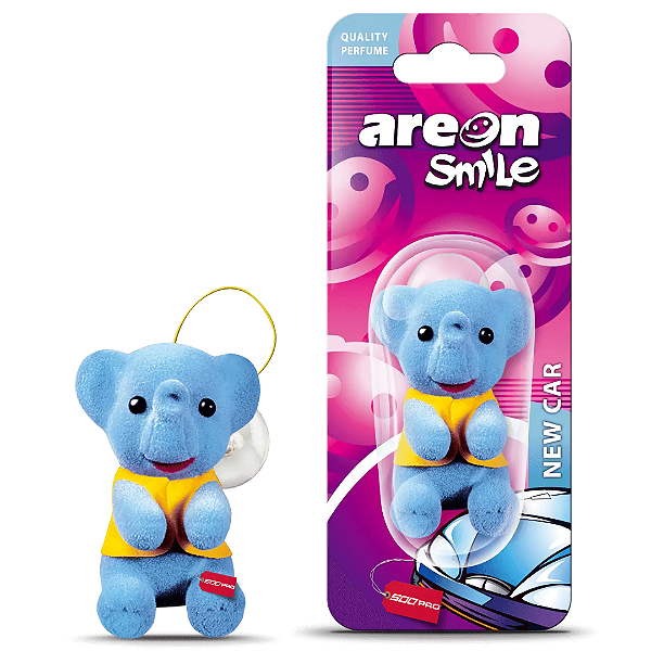 Aromatizante Funny New Car - Areon Smile