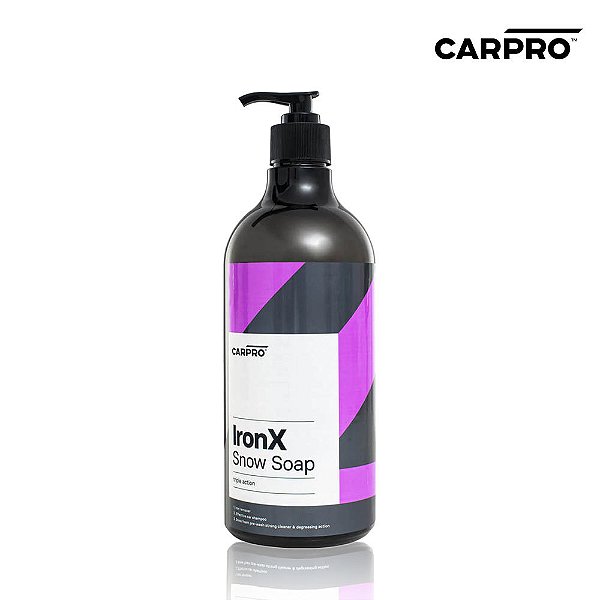 IRON X SNOW SOAP SHAMPOO DESCONTAMINANTE FERROSO 1L - CARPRO
