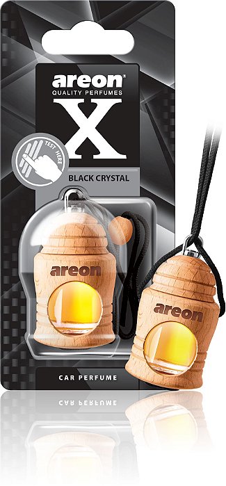 AROMATIZANTE MADEIRINHA BLACK CRYSTAL X - AREON FRESCO