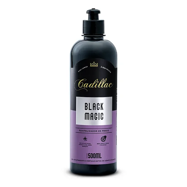 BLACK MAGIC REVITALIZADOR DE PNEUS 500ML - CADILLAC