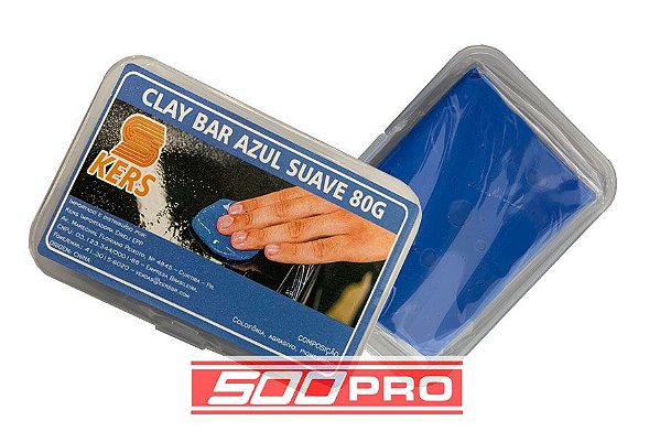 CLAY BAR AZUL SUAVE 80G - KERS