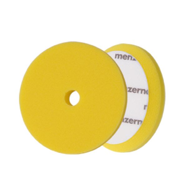 Boina Refino Lustro Medium Cut Foam Pad Amarela 6" - Menzerna