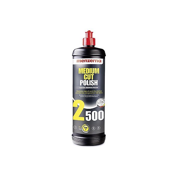 MEDIUM CUT POLISH PF2500 COMPOSTO POLIDOR 1L - MENZERNA