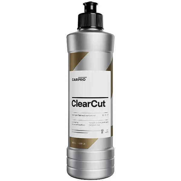CarPro Clearcut - Composto Polidor de Corte Rápido 250g