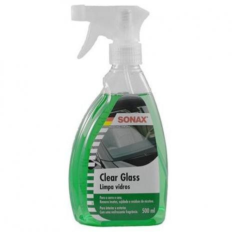 CLEAR GLASS LIMPA VIDROS 500ML - SONAX