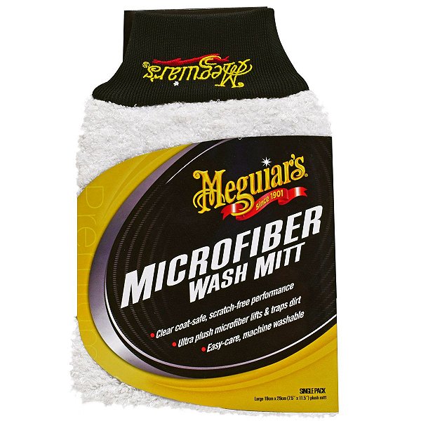 LUVA DE MICROFIBRA WASH MITT X3002 - MEGUIARS