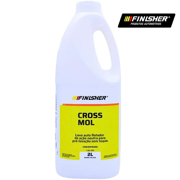 Cross Mol Shampoo Pré-Lavagem Limpeza Pesada 2L - Finisher