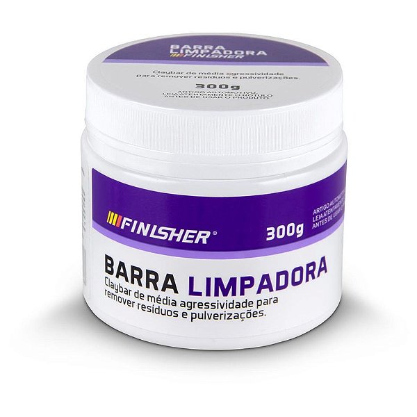 BARRA LIMPADORA CLAY BAR 300G - FINISHER